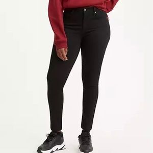 Levi Strauss 721 High Rise Skinny Jeans Black Size 31 (size 10)